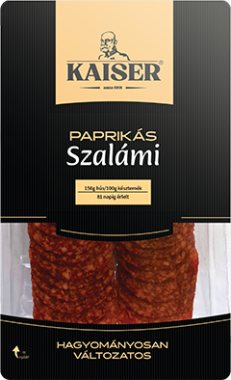 Mecom Kaiser szalámi szeletelt paprikás 75 g