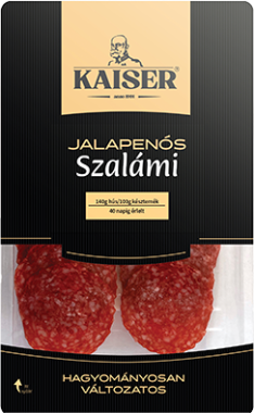 Mecom Kaiser szalámi szeletelt jalapenos 75 g