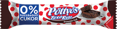 Friesland Túró rudi Pöttyös brownie 0 % hozzáadott cukor 35 g