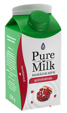 Alföldi Tej Pure milk kaukázusi kefir gránátalma 330 g