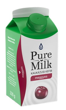 Alföldi Tej Pure milk kaukázusi kefir meggy 330 g