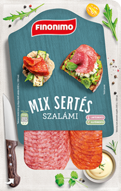 Mecom Finonimo szalámi mix szel. vg 65 g