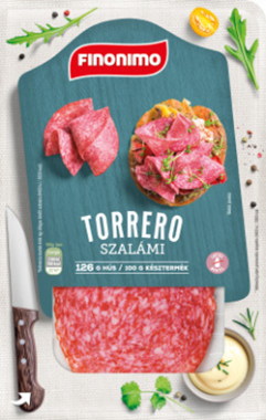 Mecom Finonimo Torrero szalámi szel. vg 65 g