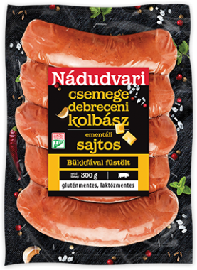 Nádudvari csemege debreceni ementáli sajtos 300 g