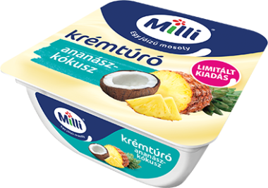 Friesland Milli Krémtúró ananász-kókusz 90 g