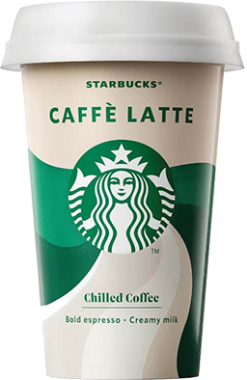 Foodnet Starbucks chilled caffe latte 220 ml