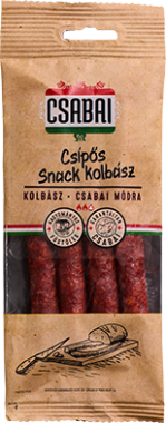 Mecom Csabai snack kolbász csípős vg 100 g