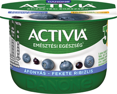 Danone Activia joghurt áfonya- feketeribizli 125 g