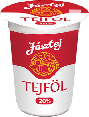 Naszálytej Jásztej tejföl 20 % 315 g