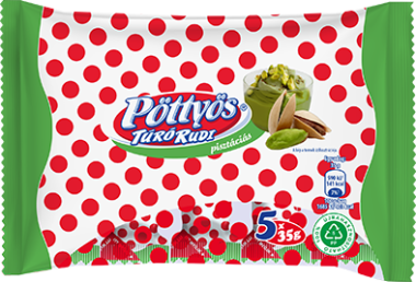 Friesland Túró rudi Pöttyös pisztáciás 5*35 g