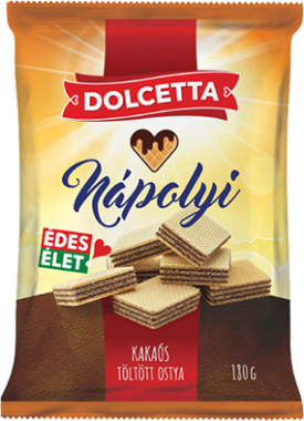 Dolcetta Nápolyi kakaós ízű 180 g