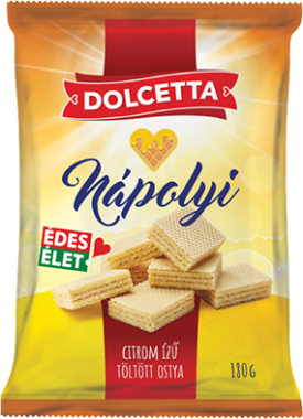 Dolcetta Nápolyi citromos ízű 180 g