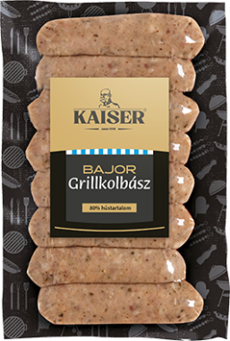 Mecom Kaiser grillkolbász bajor 210 g