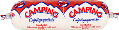 Kőröstej Camping tömlős sajt csípőspaprikás 100 g