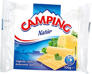 Kőröstej Camping lapka sajt natúr 100 g