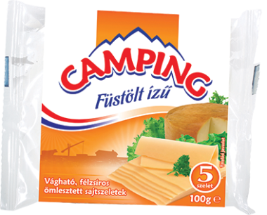 Kőröstej Camping lapka sajt füst ízű 100 g