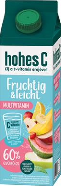 Hohes C Fruchtig & Leicht multivitamin 60 % 1L
