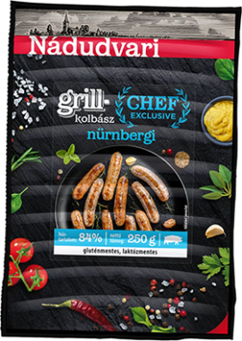 Nádudvari Grill kolbász nürnbergi vcs. 250 g
