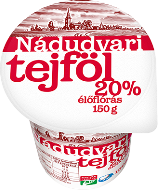Nádudvari Tejföl 20 % 150 g