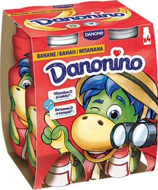 Danone Danonino joghurtital eper 4×100 g