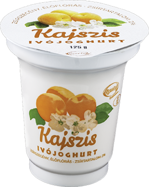 Egertej Egri ivójoghurt barack 125 g
