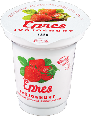 Egertej Egri ivójoghurt eper 125 g