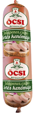 Öcsi Hús Kenőmájas sertés jalapenos 400 g