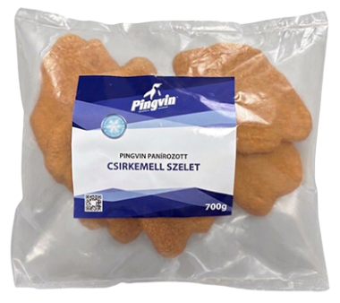 Pingvin Panírozott csirkemell szetet 700 g
