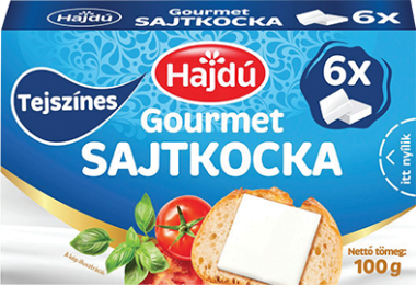 Kőröstej Hajdú gourmet sajtkocka tejszínes 100 g