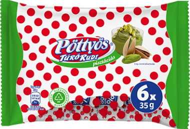 Friesland Túró rudi Pöttyös pisztáciás 6×35 g