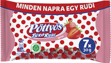 Friesland Túró rudi Pöttyös epres 7×30 g