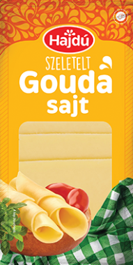 Kőröstej Hajdú szeletelt sajt gouda 100 g