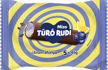 Sole-Mizo Túró rudi citrom-áfonya étcsokis 5×45 g