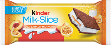 Ferrero Kinder tejszelet őszibarack-maracuja 29 g