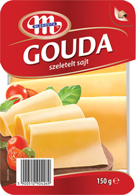 Mlekovita Szeletelt sajt gouda 150 g