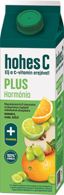Hohes C Plus Harmónia  magnézium nar-alma-szőlő-lime 100% 1L