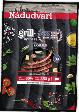 Nádudvari Chef exclusive grillkolbász texas 250 g