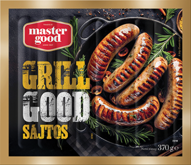 Master Good grillkolbász sajtos 370 g