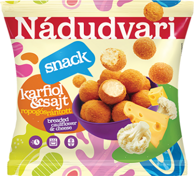 Nádudvari Rántott karfiolgolyó sajttal 550 g