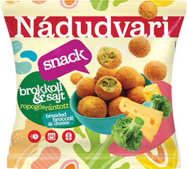 Nádudvari Rántott brokkoligolyó sajttal 550 g