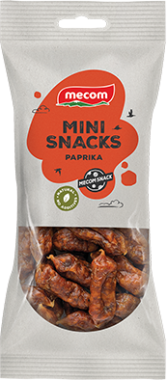 Mecom Snack kolbász mini paprika 80 g