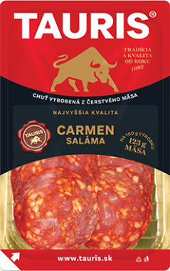 Tauris Carmen szalámi szeletelt 75 g