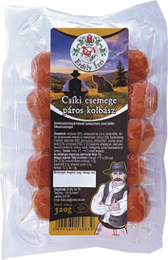 Csíki csemege páros kolbász vcs 320 g