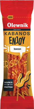 Foodnet Enjoy kabanossi bacon snack 90 g