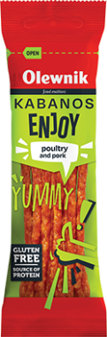 Foodnet Enjoy kabanossi csirkés snack 90 g