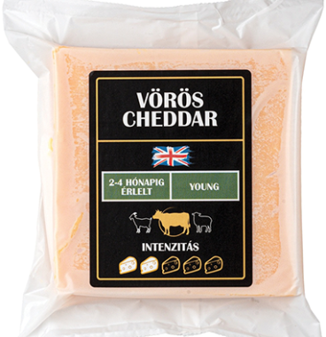 Foodnet Lecker vörös cheddar sajt 200 g