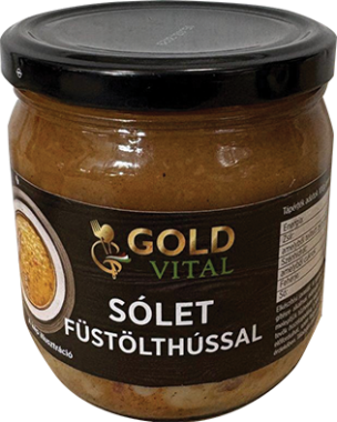 Gold Vital sólet füstölt hússal 400 g