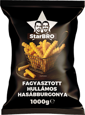 StarBRO mirelit hullámos hasábburgonya 1000 g