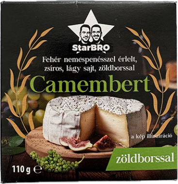 StarBRO camembert zöldborsos 110 g