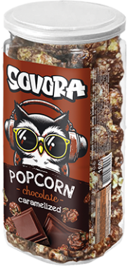 Karamellizált popcorn csokis 60 g